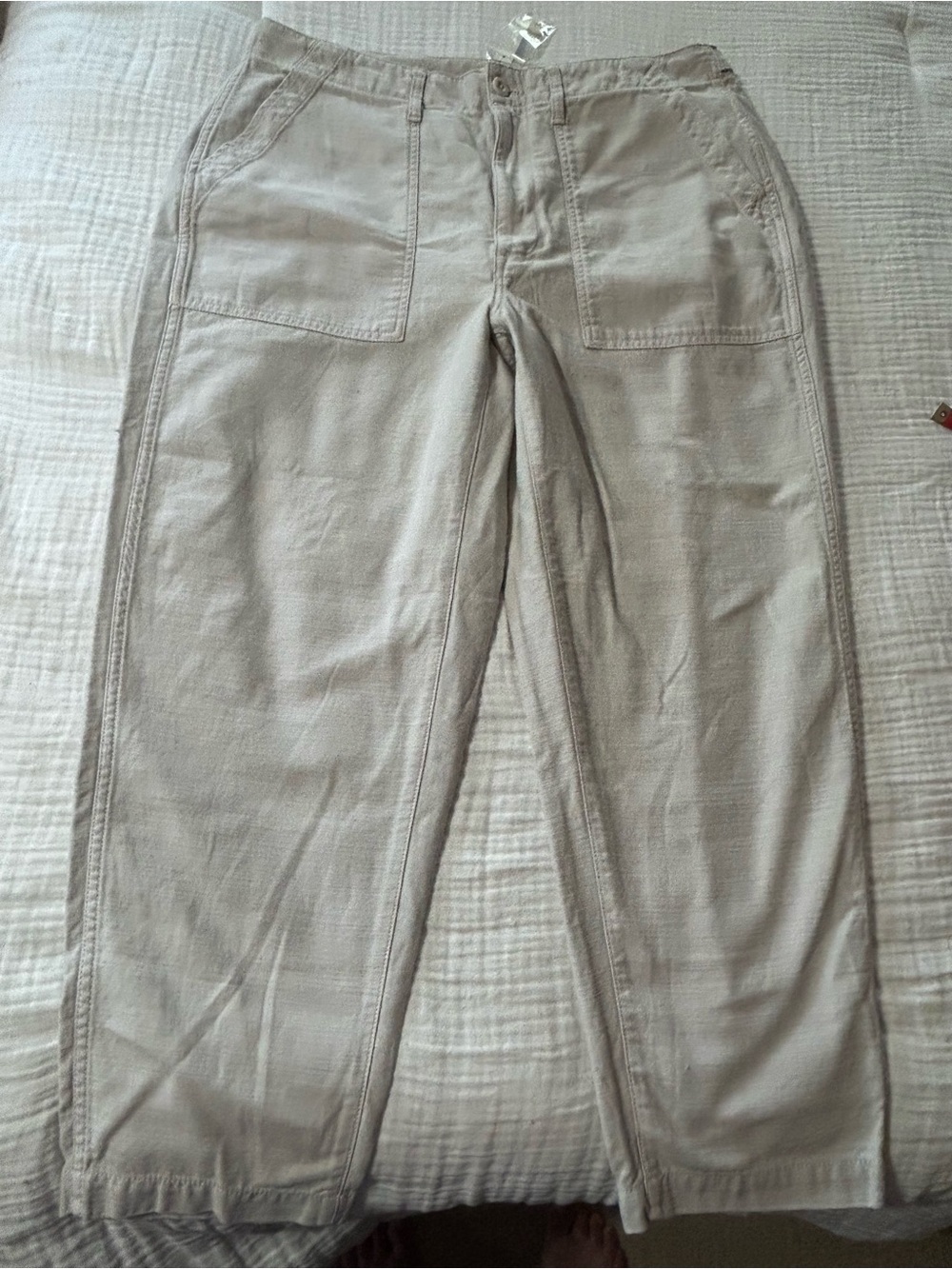 Madewell Curvy Griff Tapered Fatigue  Pants NWT